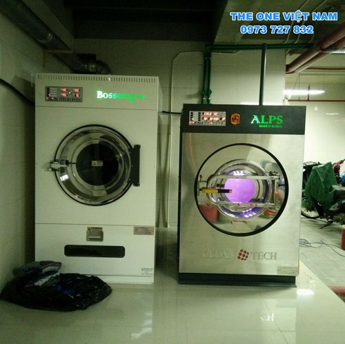 Máy giặt máy sấy công nghiệp Hàn Quốc